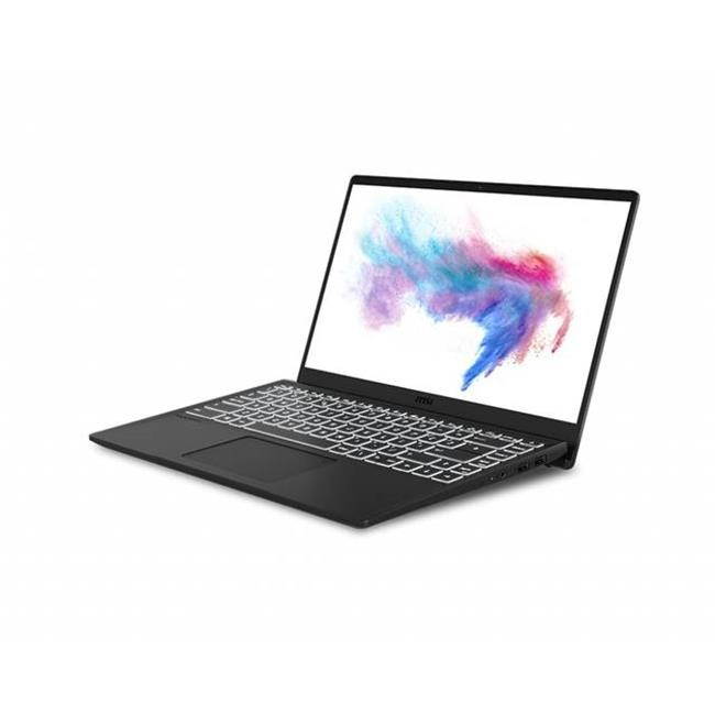 MSI Modern 14 B10MW-014 14" Gaming Notebook - Full HD - 1920 x 1080 - Intel Core i5 (10th Gen) i5-10210U 1.60 GHz - 8 GB RAM - 256 GB SSD - Onyx Black - Windows 10 Pro - Intel - In-plane Switchin