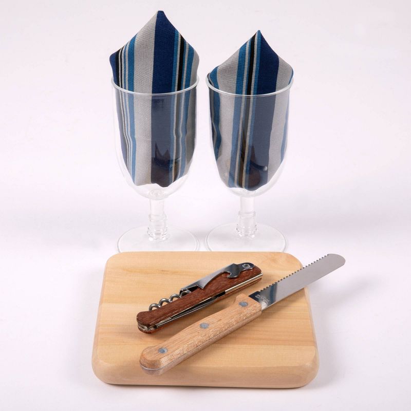 Softsided Cooler Picnic Basket Blue/Black - Picnic Time