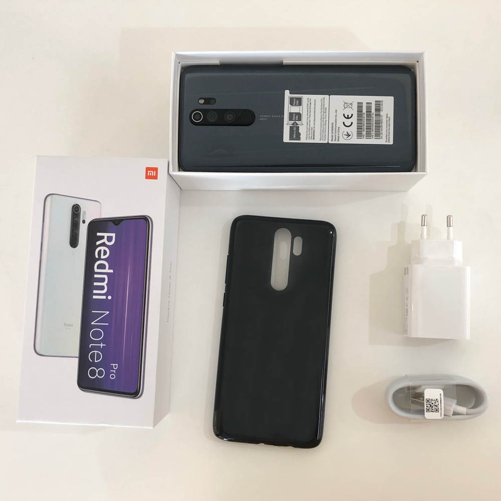 Global Version Xiaomi Redmi Note 8 Pro 6GB 128GB MTK Heilo G90T Mobile Phone Quad Cameras smartphone 64MP 4500mah NFC 18W