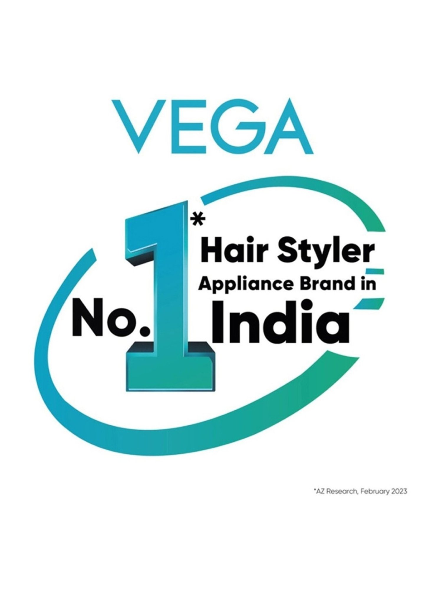 Vega K-Glam 3In1 Hair Styler - Straightener, Curler & Crimper (VHSCC-04, Rose Gold)