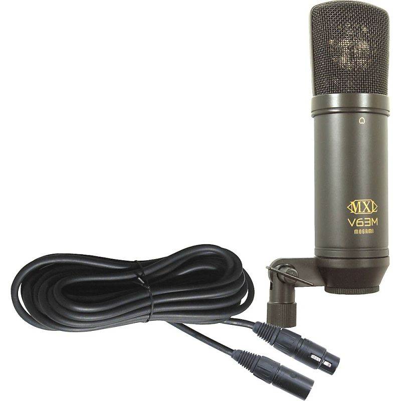 MXL V63M Condender Studio Mic with Mogami Mic Cable