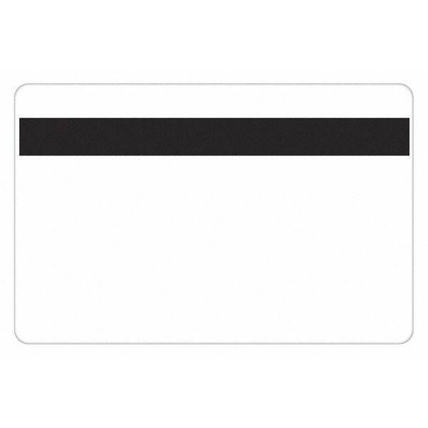 MAGICARD M3610-054B ID Cards,White,Adhesive Backed,PK100
