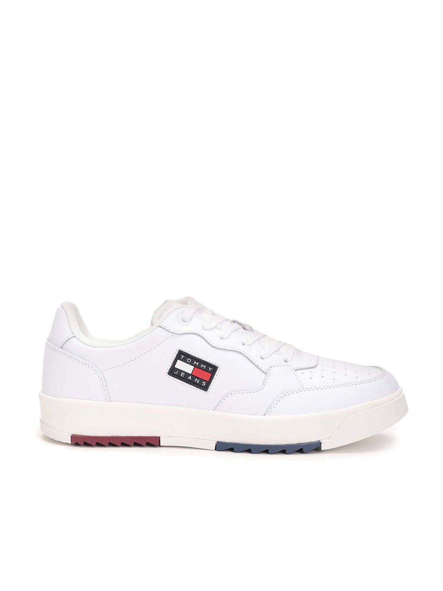 Tommy Hilfiger Men's White Casual Sneakers
