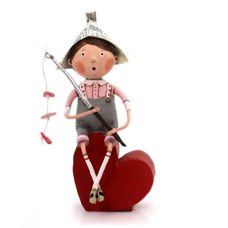 Lori Mitchell 5.75" Fishing For Love Lori Mitchell  -  Decorative Figurines