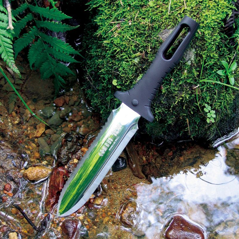 Earthquake 3-Inch Fishtail Point Earth Auger Bit & Earthquake 2-Inch Auger Bit