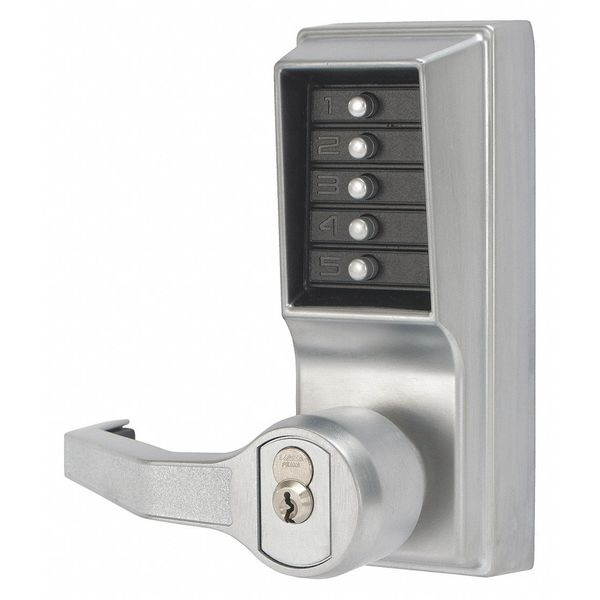 SIMPLEX LL1021S26D41 Push Button Lock,Entry,Key Override