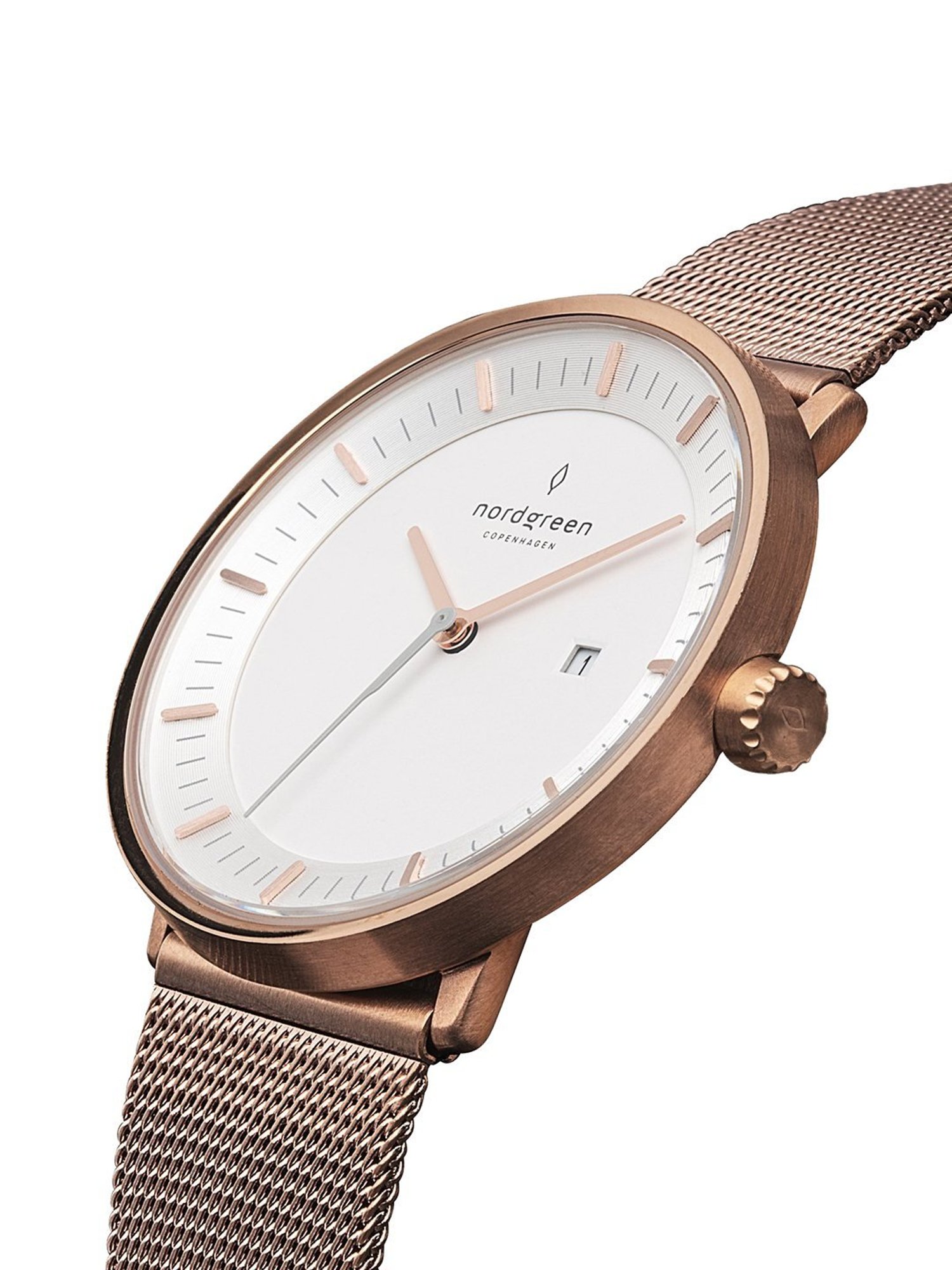 Nordgreen PH36RGXXMEROLEBR Philosopher-Bundle Unisex Analog Watch with Strap Set Combo