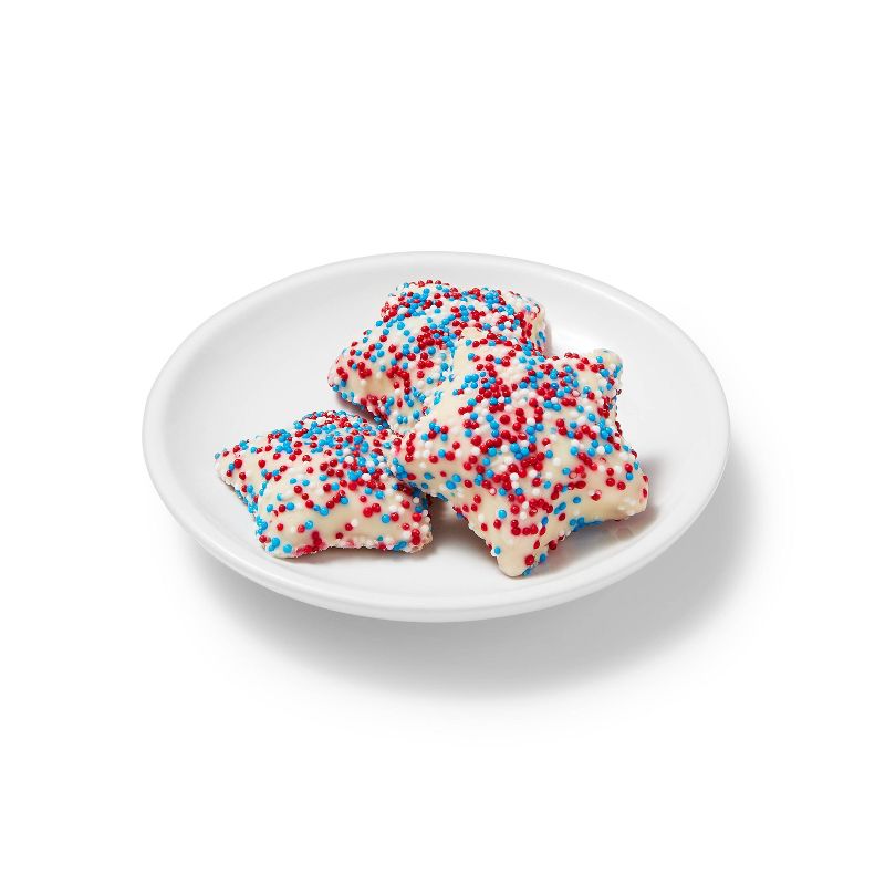 White Chocolaty Star Cookies - 7oz - Favorite Day™