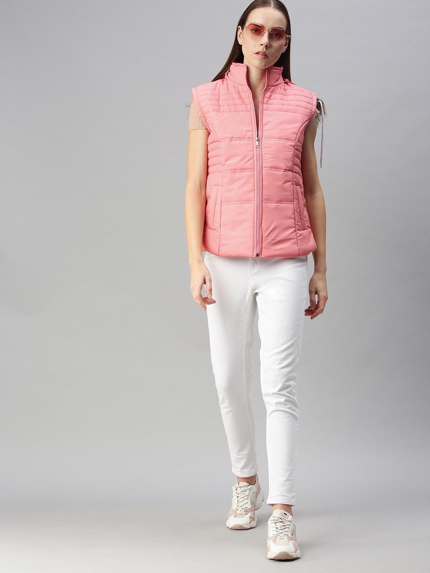 VOXATI Pink Quilted Jacket