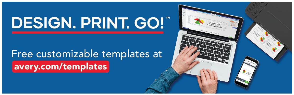 Avery Printable Waterproof Labels, 600ct 0.5" x 1.75"