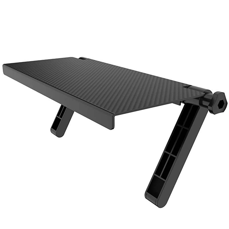 TV Top Shelf Mounting Screen Top Shelf TV Screen Storage Bracket Stand TV Monitor Stand TV Wall Mount Wall TV Bracket Screen Top Shelf Storage Rack Mount Shelf Black