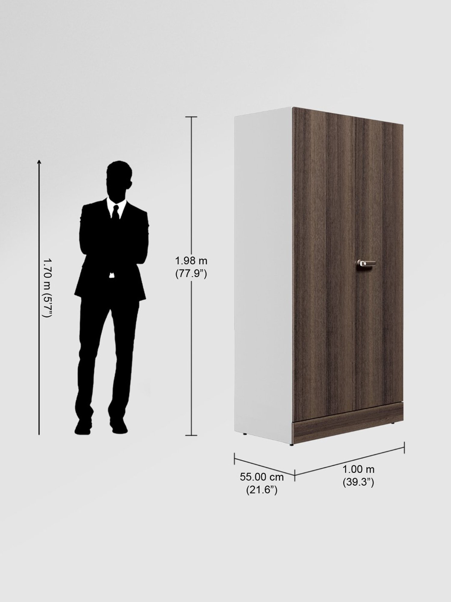 Home Basics 5 Dual Hook Chrome Plated Steel Over the Door Hanging Rack