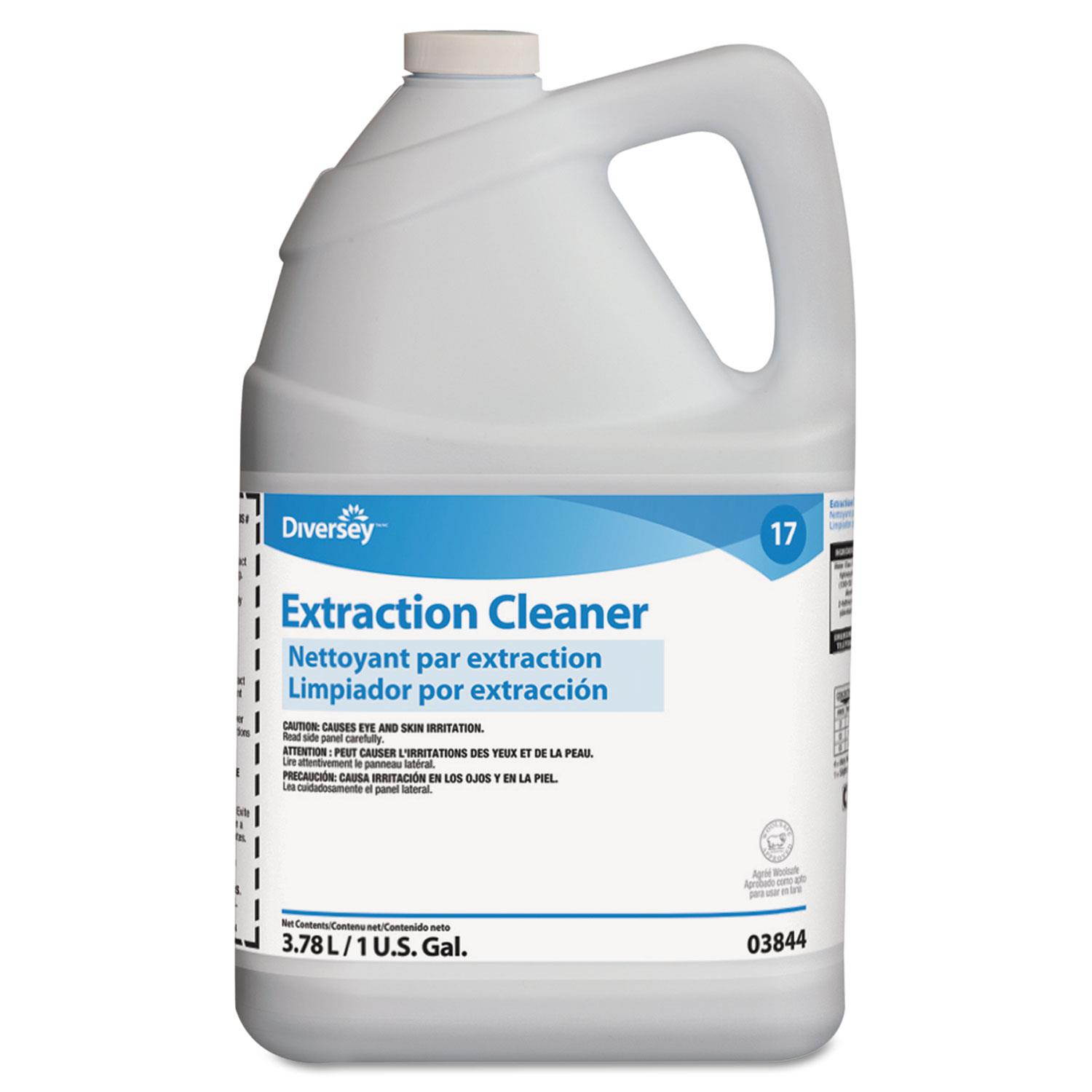 Diversey Carpet Extraction Cleaner Floral Scent Liquid 1 gal Container 4/Carton