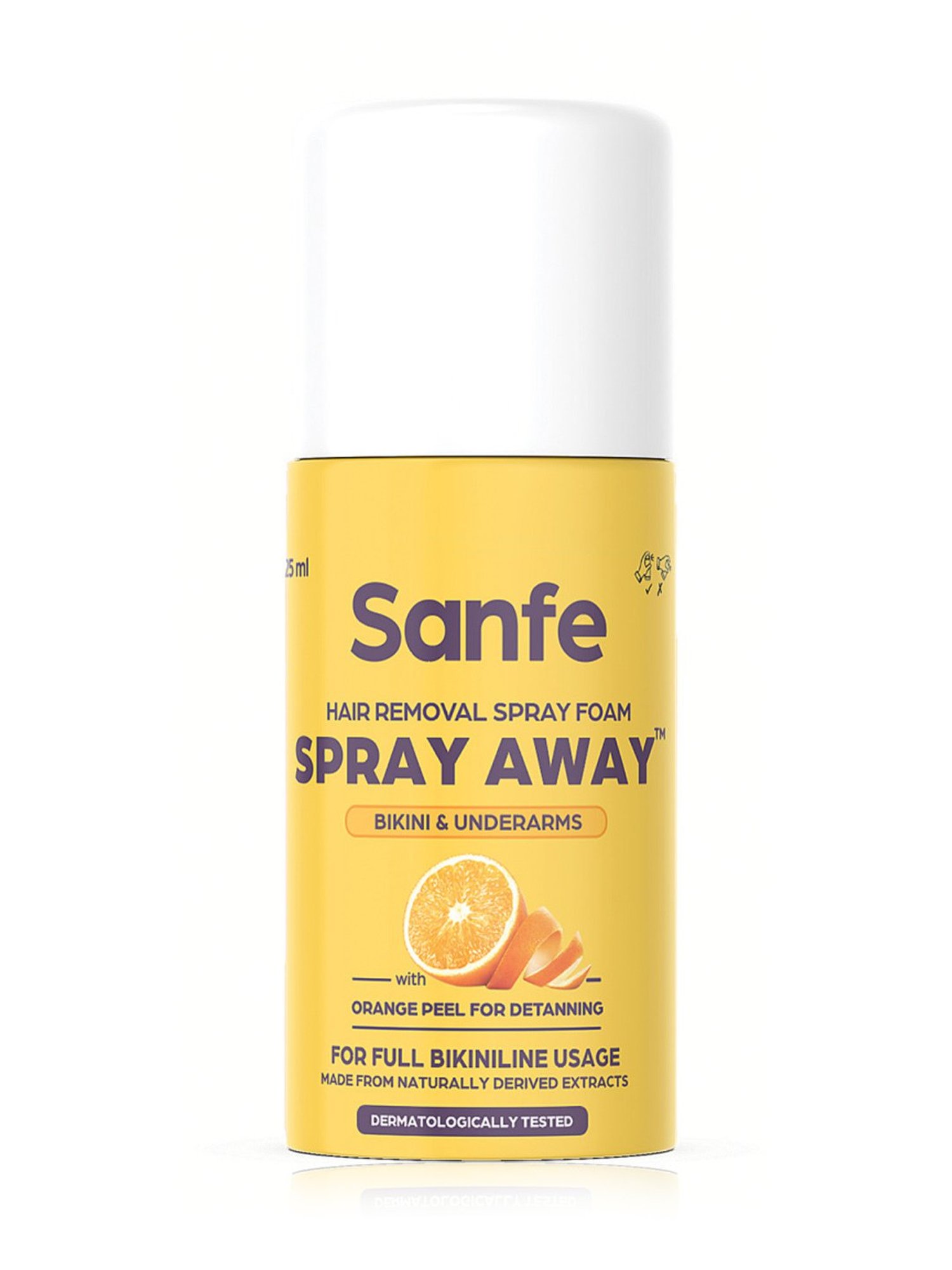 Sanfe Hair Removal Spray Foam - 25 ml
