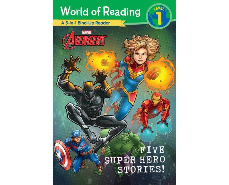 World of Reading: Five Super Hero Stories! - (Paperback)
