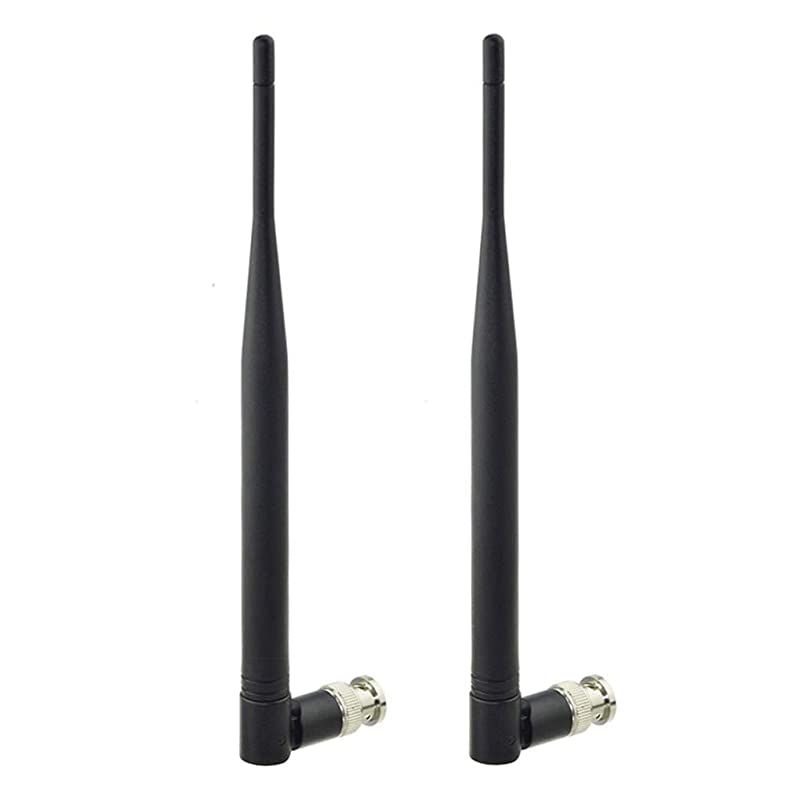 Wireless Microphone Receiver Antenna UHF 400MHz960MHz BNC Male Antenna 2Pack for Wireless Microphone System Receiver Remote Digital Audio Mic Receiver Amplifier Tuner Transmitter Device
