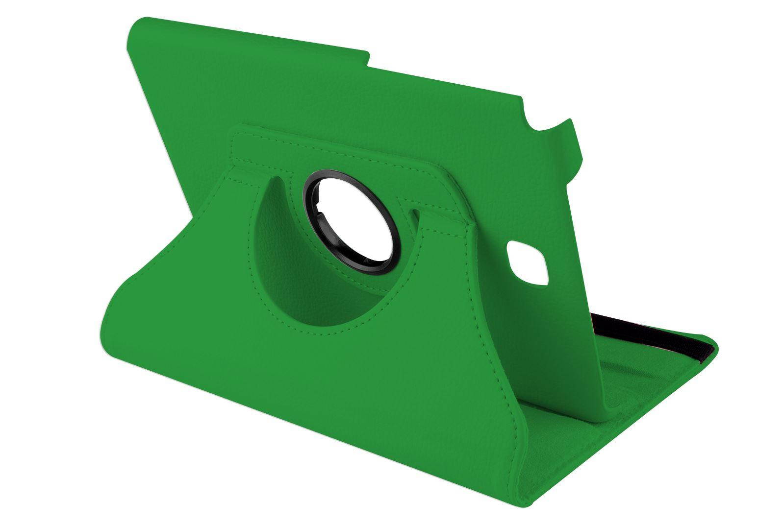 Hellfire Trading PU Leather Case 360 Rotating for Samsung Galaxy Tab A 8 T350 8" - Purple