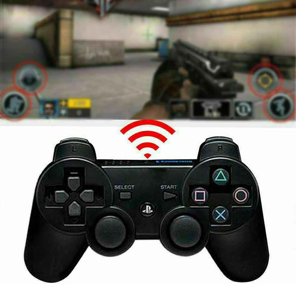 Bluetooth Gamepad Buttons Gift USB Rechargeable Game Controller For PlaySation 3 (without box)