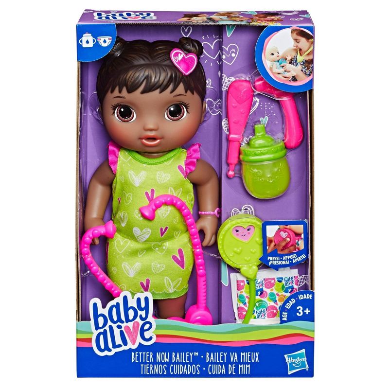 Baby Alive Better Now Bailey - Green Dress