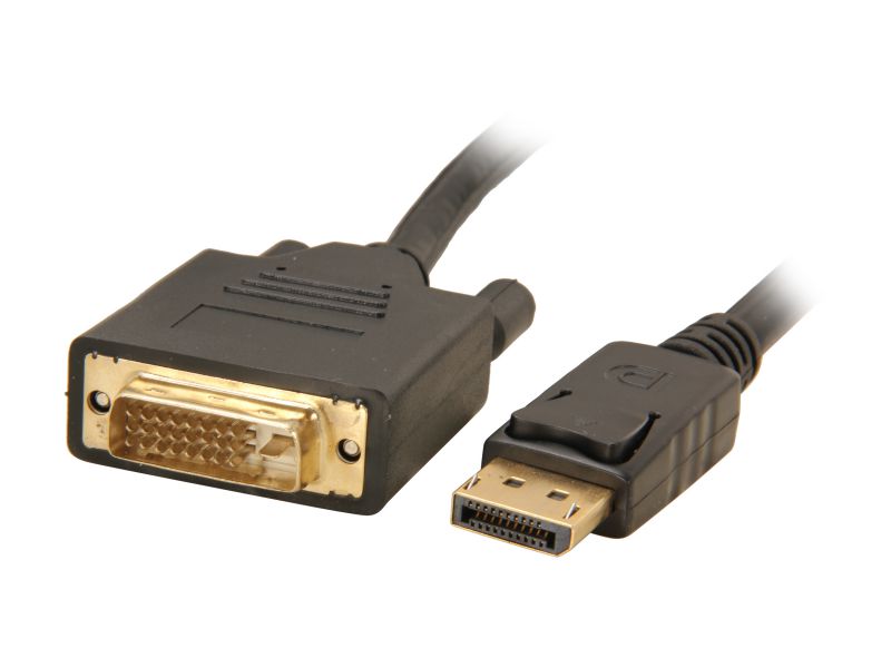 Link Depot DP-6-DVI 6 ft. DisplayPort to DVI Cable