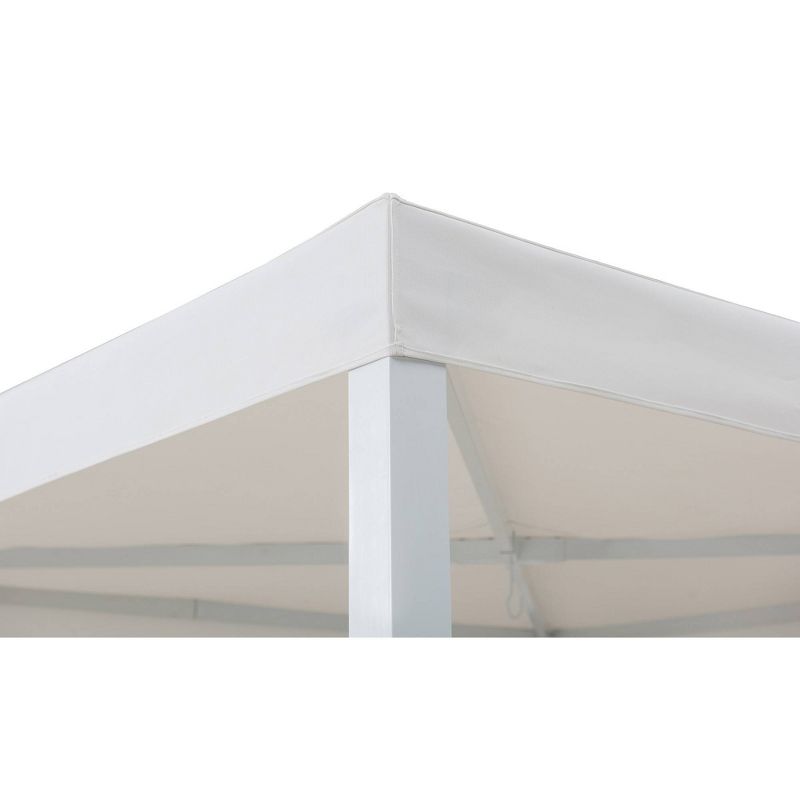 8.5' Elysium Attached Louvered Pergola - Vita