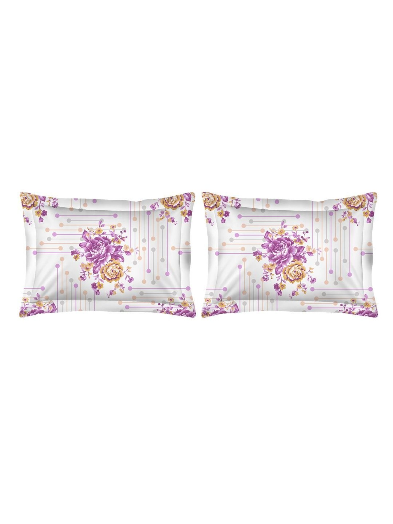 Boutique Living Akira Geometric Pink 225 TC Cotton King Bedding Set