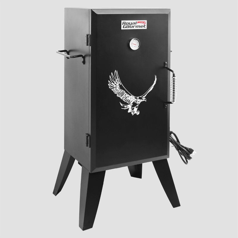 28" Electric Smoker Model SE2801 Black - Royal Gourmet