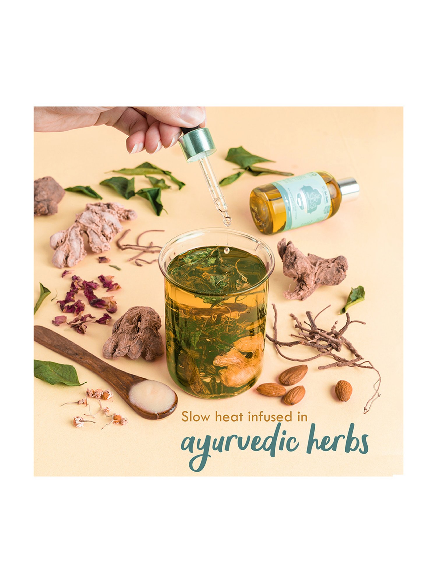 Nat Habit Baby Body Massage Hair and Scalp Oil - Combo