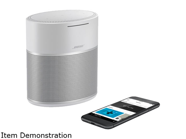 Bose Home Speaker 300 Wireless Smart Speaker with the Google Assistant - LUXE SILVER