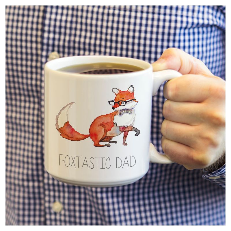 2ct Fox Parents Large Coffee Mugs