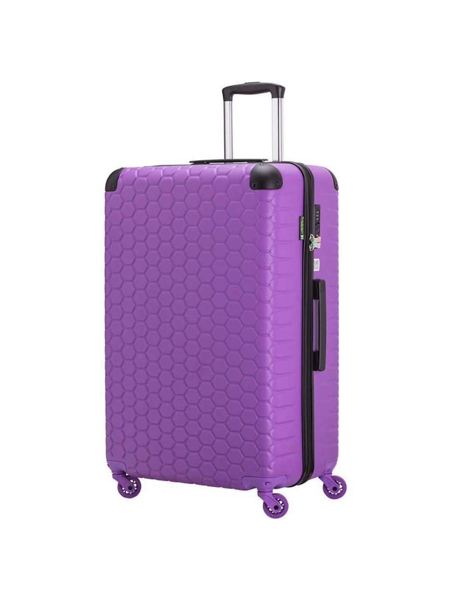 CARPISA 4 Wheel Violet Large Hard Cabin Trolley - 47 cm