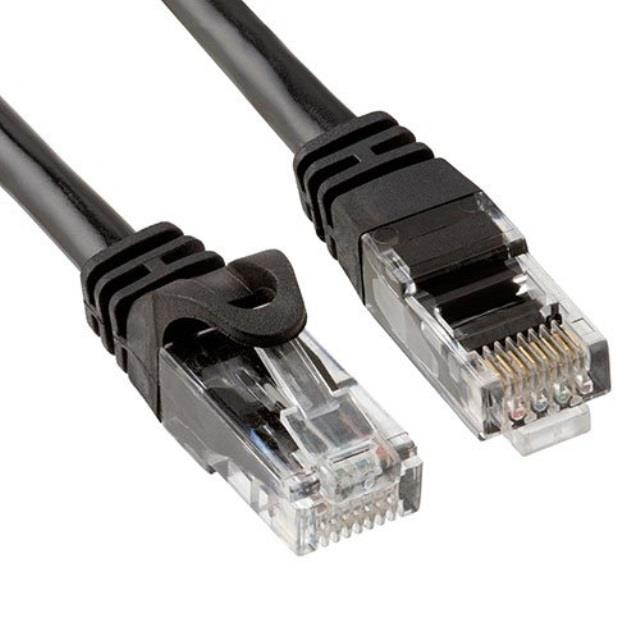 cmple  cat6 networking rj45 ethernet patch cable  100 feet black