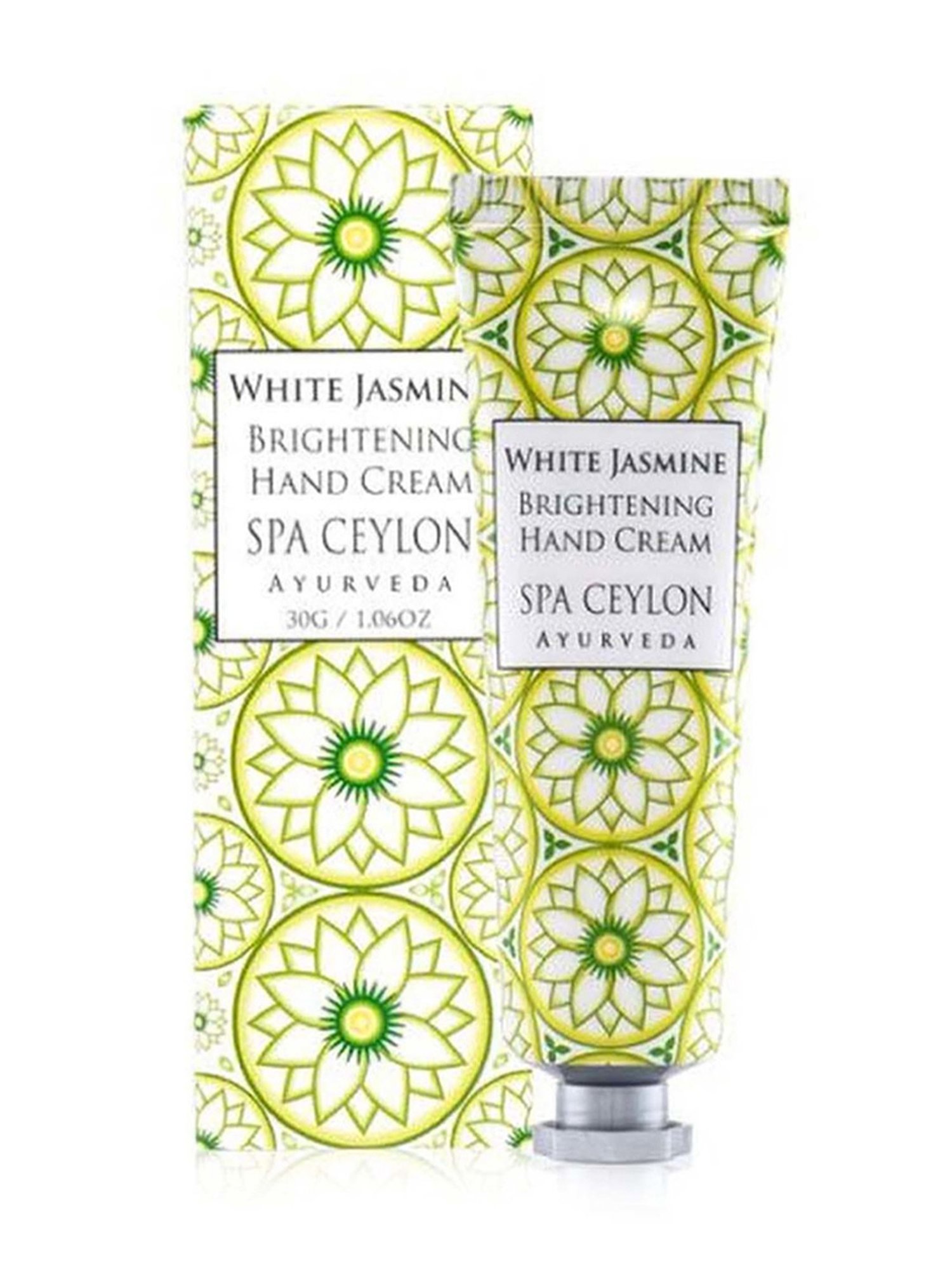 Spa Ceylon Ayurveda Wellness White Jasmine Brightening Hand Cream 30 gm