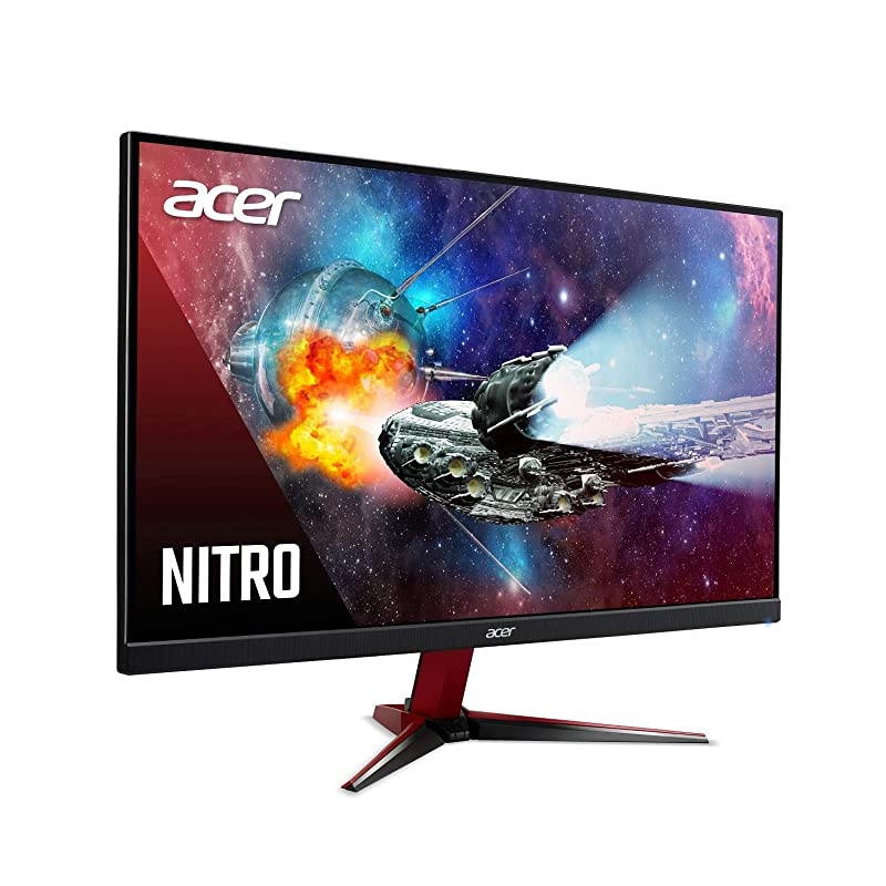Nitro VG272 Xbmiipx 27" Full HD (1920 x 1080) IPS AMD Radeon FreeSync and G-SYNC Compatible Gaming Monitor, 240Hz, Up to 0.1ms Response Time, (1 x Display Port & 2 x HDMI 2.0 Ports), Black