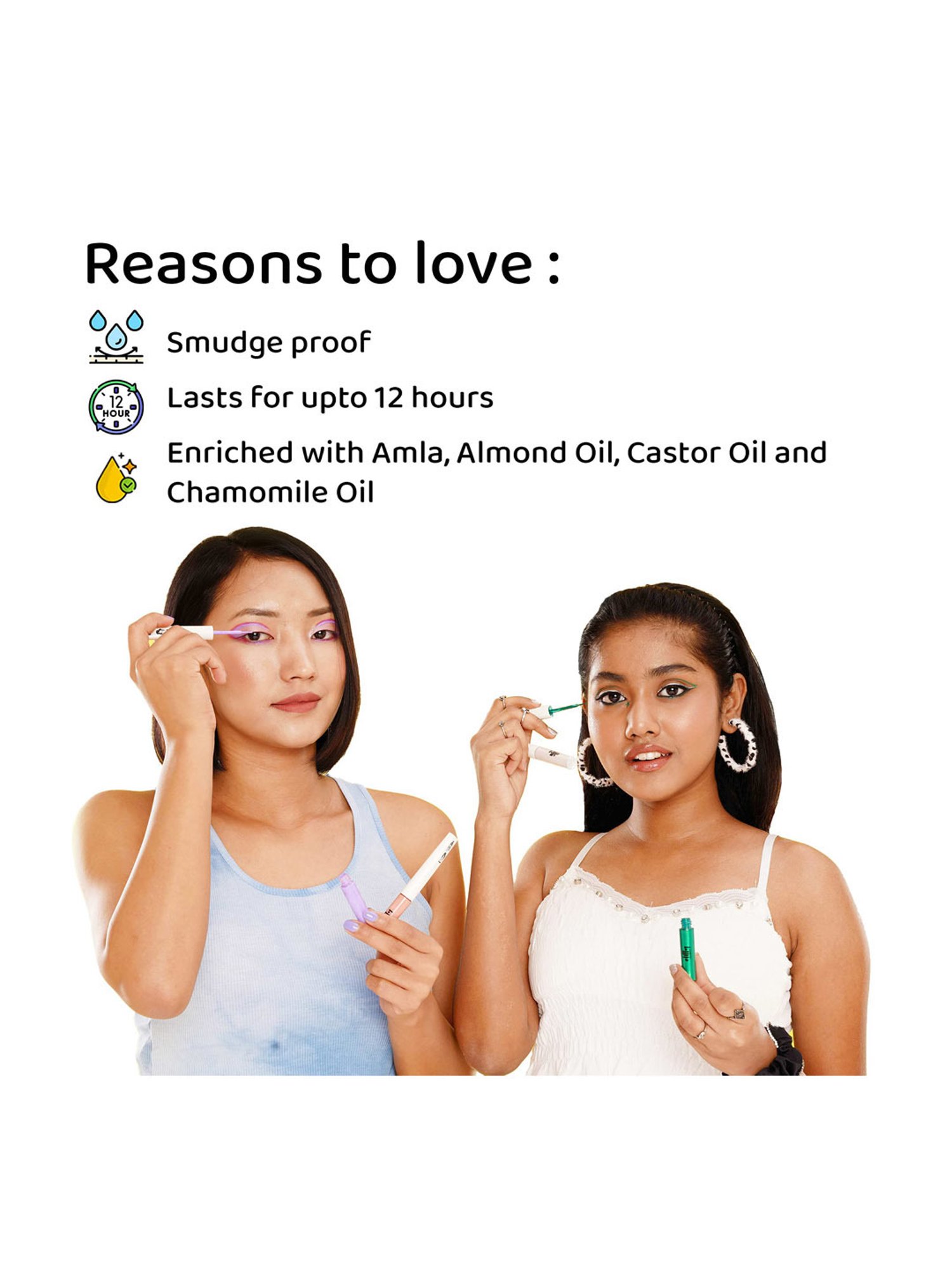 Elitty Eye Gotta Feeling Metalhead Eyeliner Combo - Pack of 4