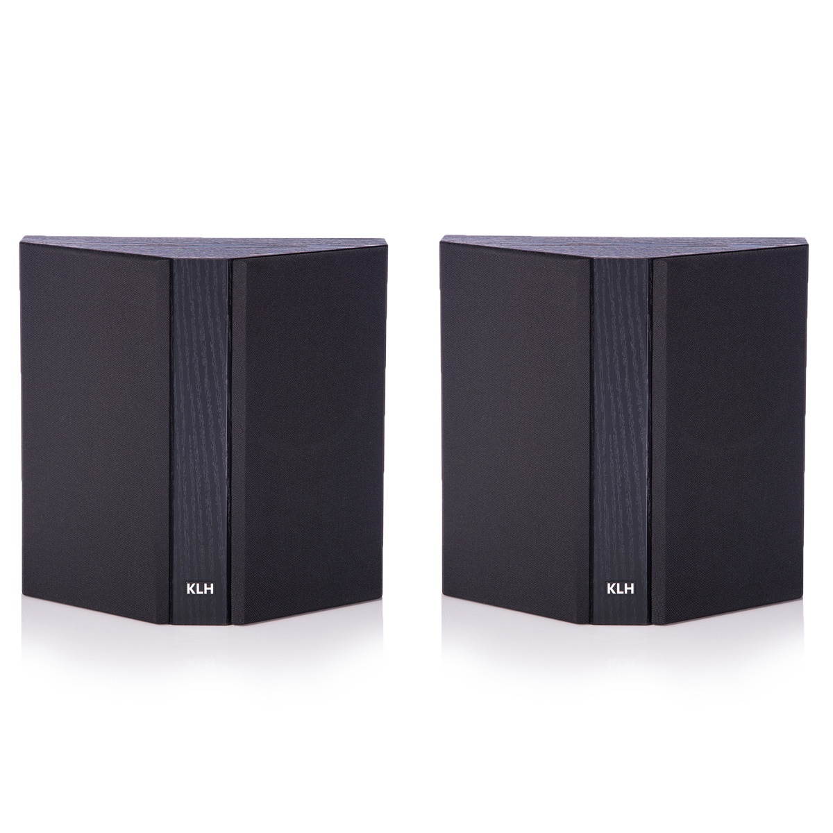 KLH Beacon Surround Speakers - Pair (Black Oak)