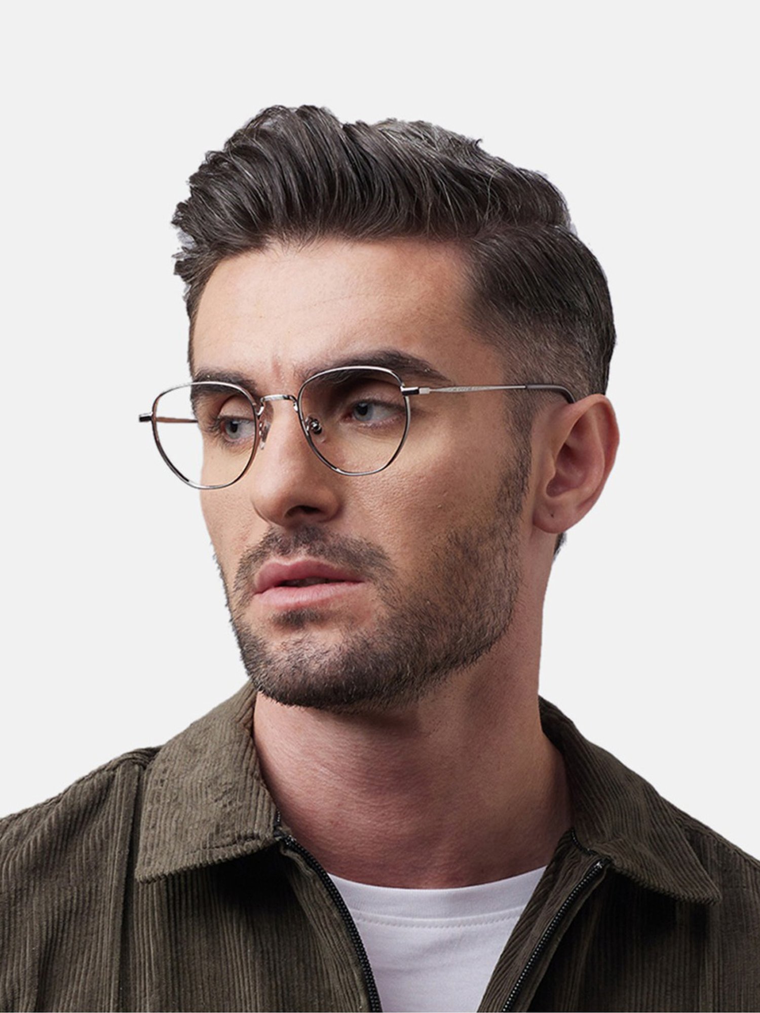 Shisen Fox Fuji Gun Round Unisex Blue Filter Computer Lenses -50 mm