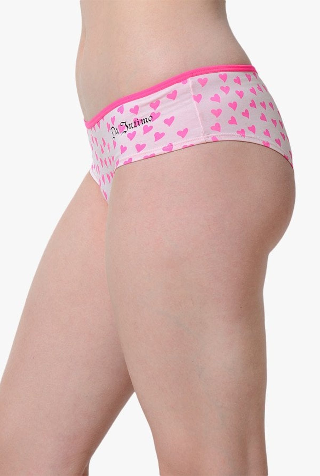 Da Intimo Purple & Pink Hipster Panty (Pack Of 2)