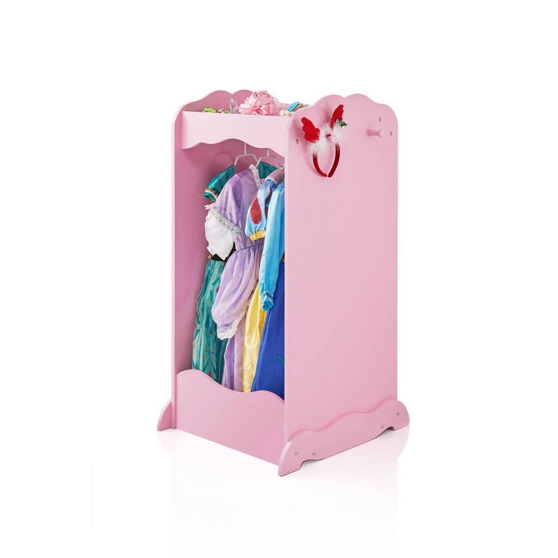 42" Kids' Dress Up Storage Cubby Pink - Guidecraft