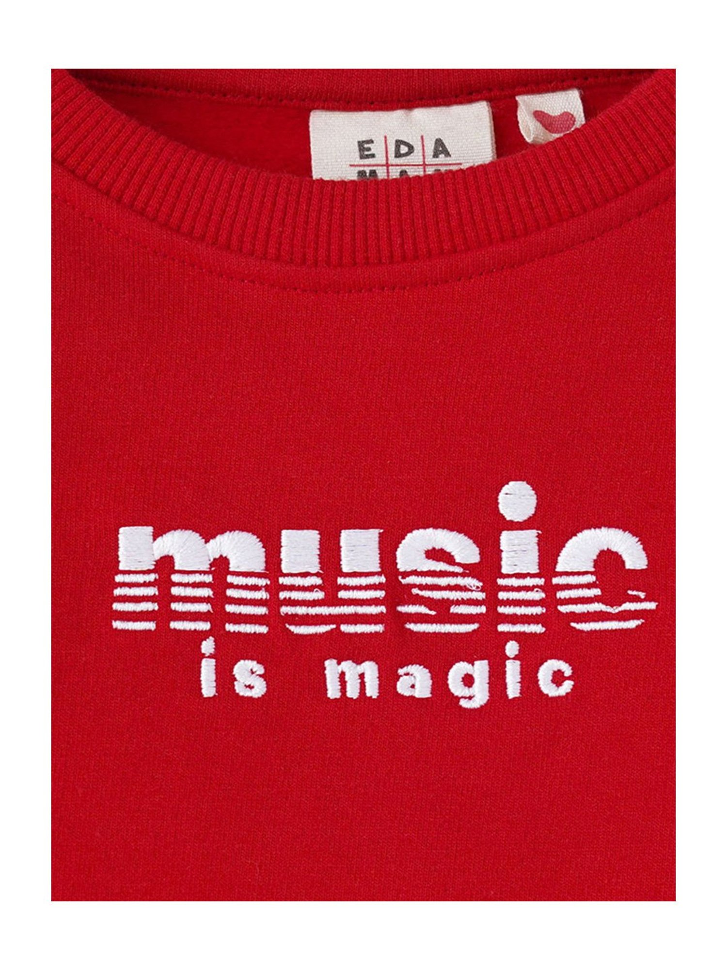 Mothercare Kids Navy Embellished Full Sleeves Sweatshirt