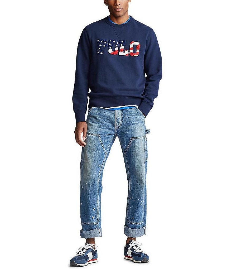 Tommy Bahama Sea Mist Pocket Crew Long-Sleeve Sweatshirt
