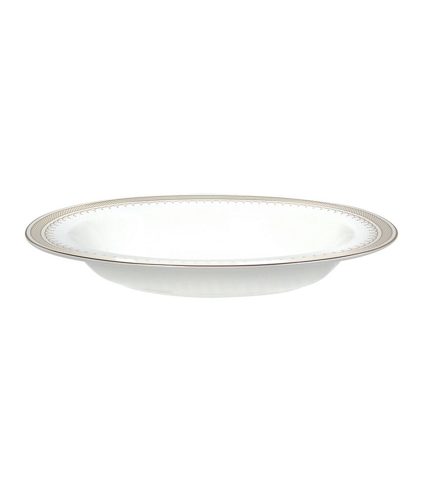 Lenox Opal Innocence Carved Vine Porcelain Saucer