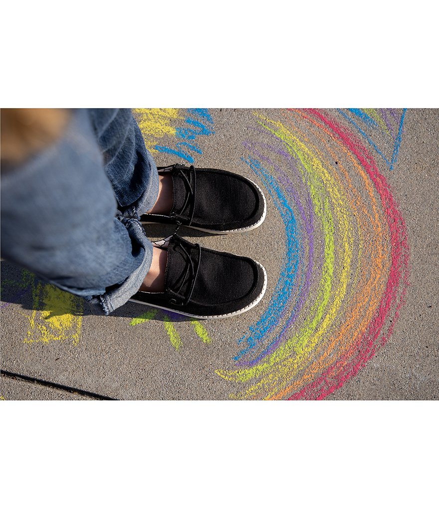 Hey Dude Girls' Wendy Linen Washable Slip-Ons (Youth)