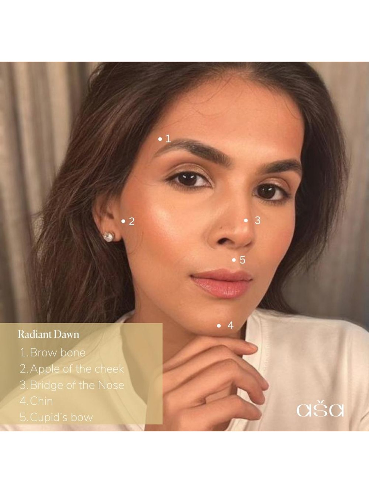 asa Creme Highlighter Radiant Dawn - 3.8 gm