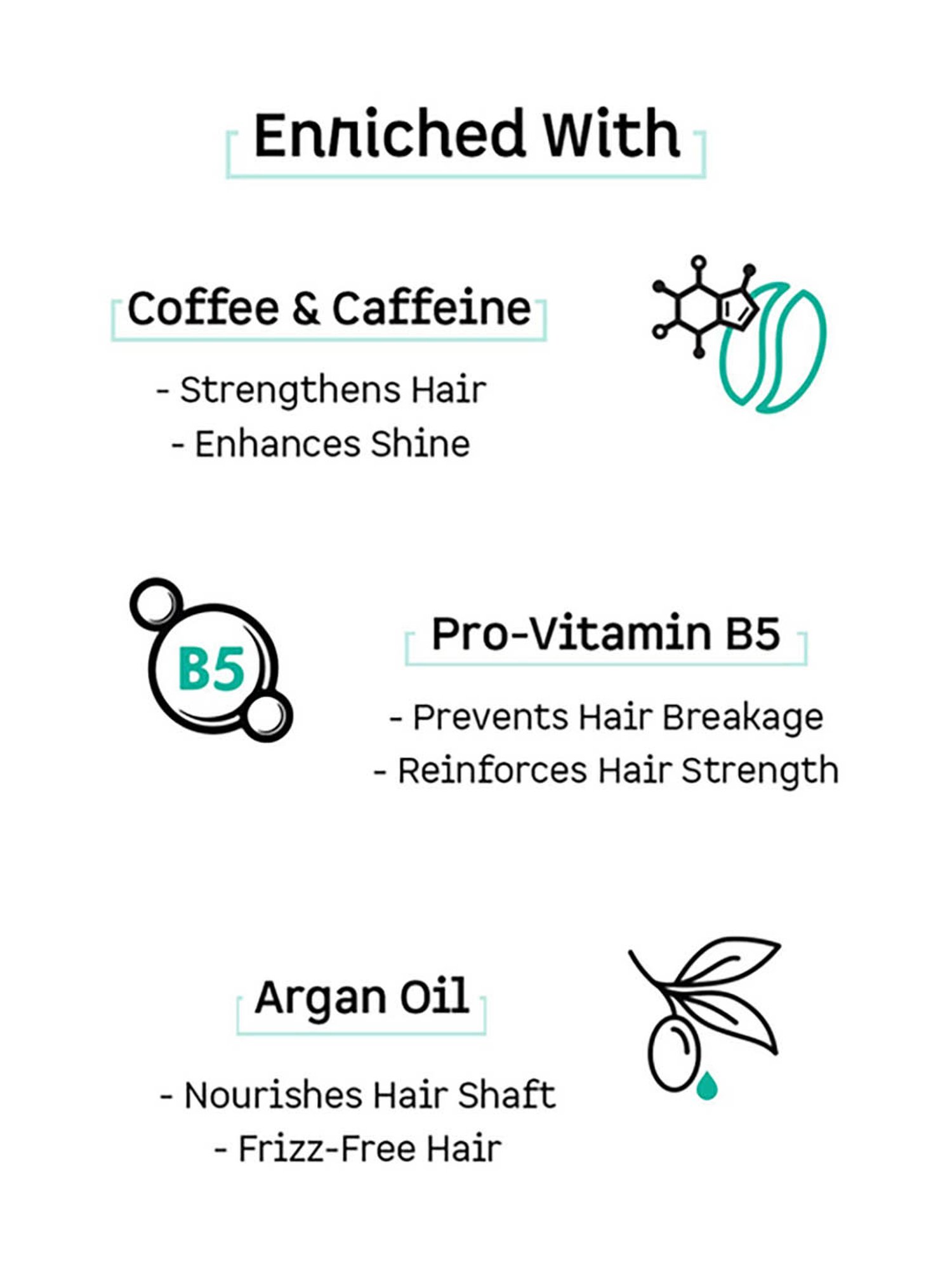 mCaffeine Naked & Raw Coffee Hair Conditioner - 250 ml