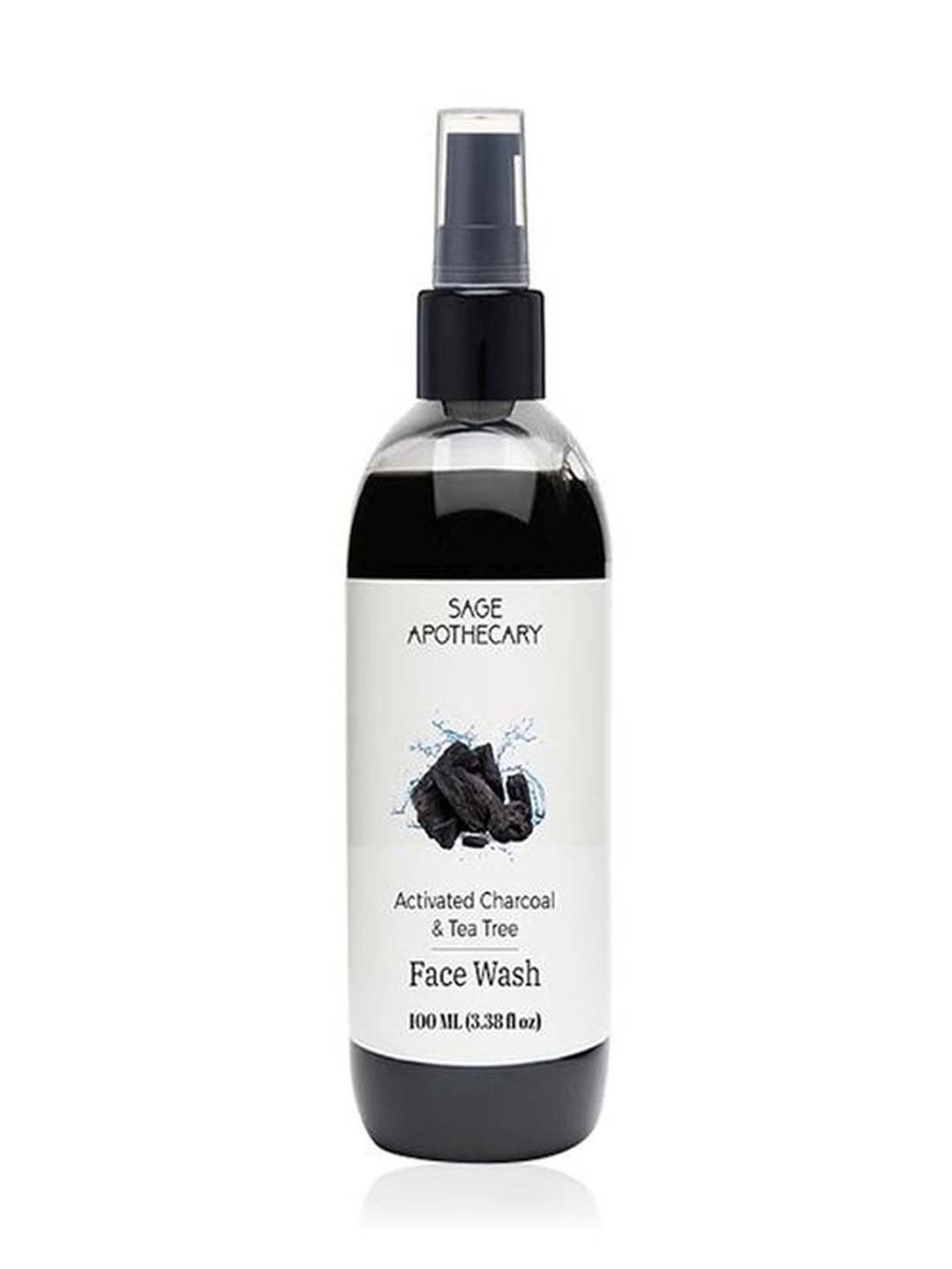 Sage Apothecary Activated Charcoal Face Wash - 100 ml