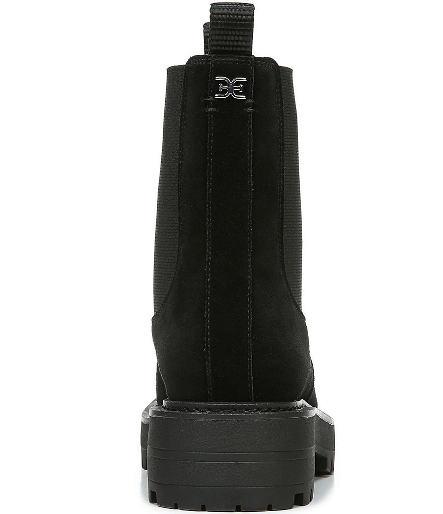 Sam Edelman Laguna Slip On Waterproof Suede Chelsea Booties