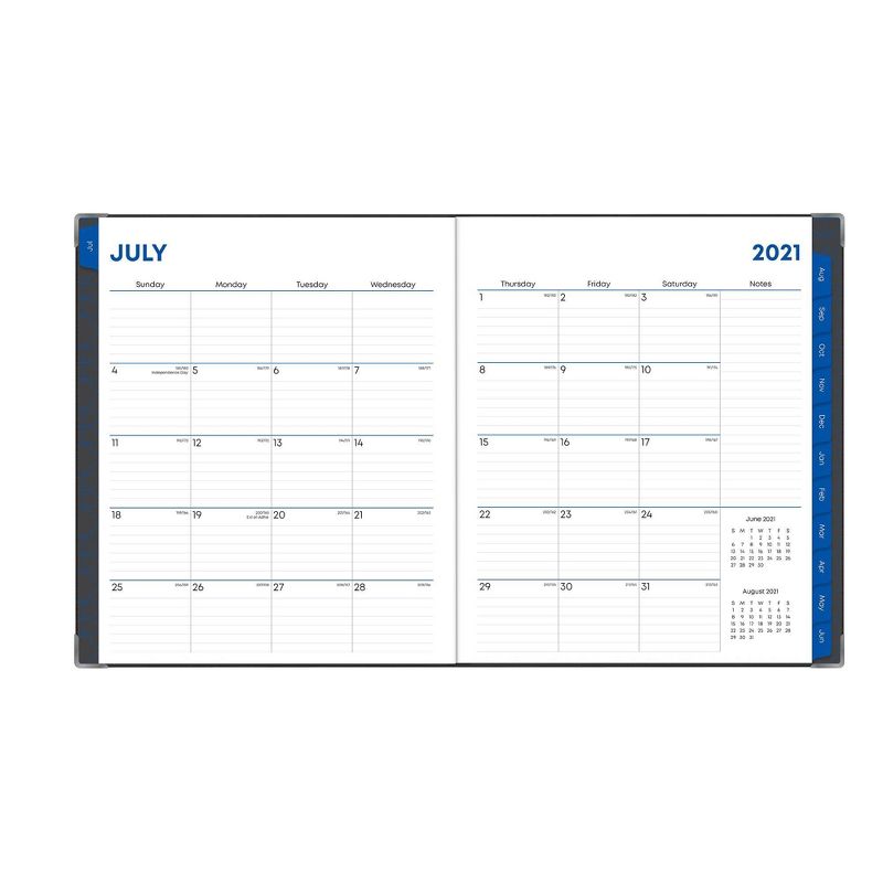 2021-22 Academic Planner 8.5" x 11" Flexible Cover Weekly/Monthly Wirebound Rose - The Home Edit