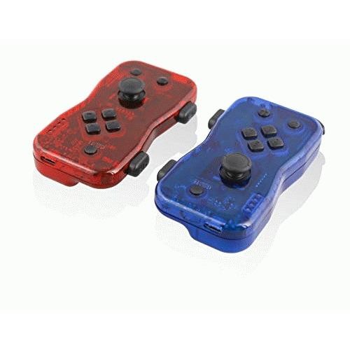 Nyko Dualies ? Pair of Motion Controllers with Included USB Type-C Charging Cable, Joy-Con Alternative for Nintendo Switch Red/Blue