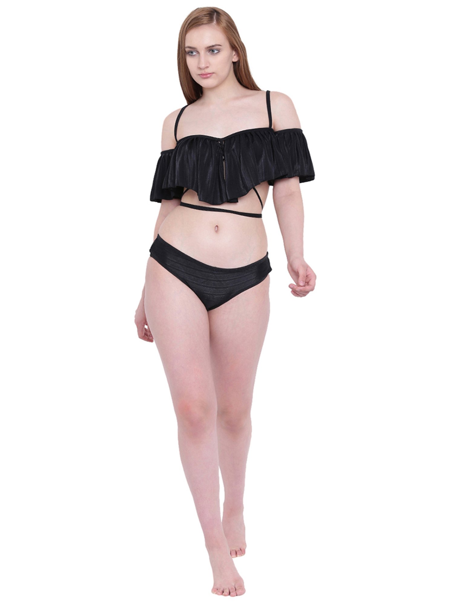 La Intimo Black Bikini Panty